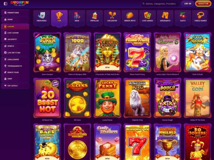 Experience the Future of Online Gaming with Duospin Casino's Exciting Slots.
