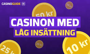 Casinon med låg insättning - En guide till spel med små insättningar Casinon med låg insättning - En guide till spel med små insättningar